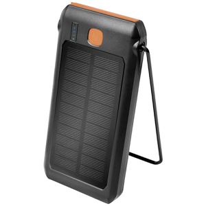 LogiLink Batterie PA0273 Powerbank op zonne-energie Laadstroom zonnecel 250 mA 10000 mAh