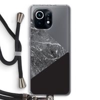 Combinatie marmer: Xiaomi Mi 11 Transparant Hoesje met koord