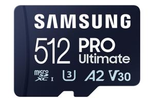 Samsung Pro Ultimate MicroSDXC geheugenkaart met SD-adapter MB-MY512SA/WW - 512 GB