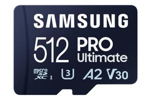 Samsung PRO Ultimate 512 GB (2023) microSDXC + SD Adapter