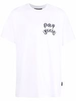 Philipp Plein t-shirt à logo imprimé - Blanc