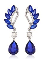 Water Laten vallen Kristal oorbellen - thumbnail