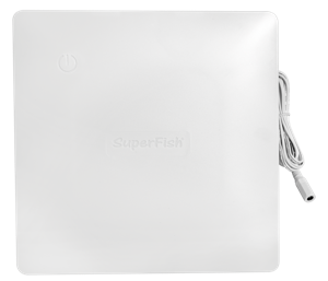 Superfish Qubiq 30 Witte Lichtkap met Energiezuinige Trafo - Stijlvolle Aquariumverlichting