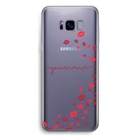 Kusjes: Samsung Galaxy S8 Plus Transparant Hoesje