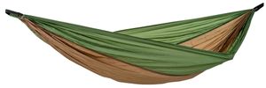 AMAZONAS Adventure Hammock Hangmat 1 persoon/personen Nylon, Ripstop Bruin, Groen