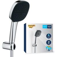 Set doccia con soffione 2 getti, supporto e flessibile - GROHE Vitalio Comfort 110 26399001 - Selezione facile - Risparmio idrico