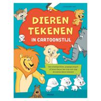 Deltas Dieren tekenen in cartoonstijl