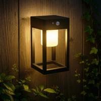 Solar led wandlamp svea op zonne energie