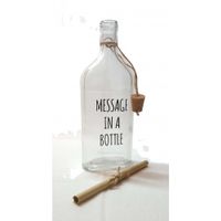 Cadeaufles 'Message in a bottle'