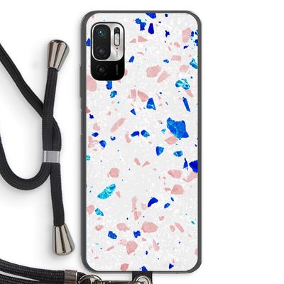 Terrazzo N°6: Xiaomi Redmi Note 10 5G Transparant Hoesje met koord