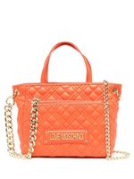 Love Moschino sac cabas en cuir artificiel à design matelassé - Orange