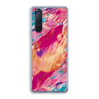 Pastel Echoes: Sony Xperia 5 II Transparant Hoesje
