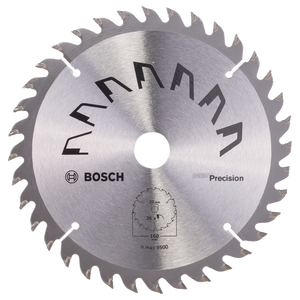 Bosch Accessoires Cirkelzaagblad Precision 160X2X20/16,T36 - 2609256856