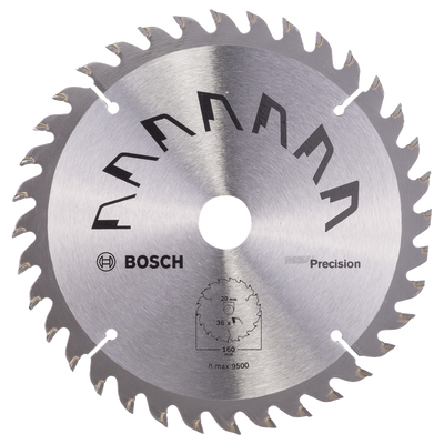 Bosch Accessoires Cirkelzaagblad Precision 160X2X20/16,T36 - 2609256856