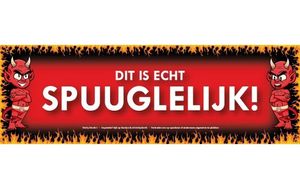 Spuuglelijk Sticky Devil sticker