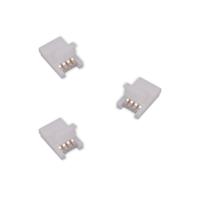 3x RGB LED-strip koppelstuk soldeervrij extra smal 3x RGB LED-strip koppelstuk soldeervrij extra smal