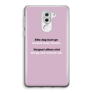 gij zijt ook iemand: Honor 6X Transparant Hoesje