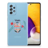 Samsung Galaxy A72 Telefoonhoesje met Naam Boho Summer