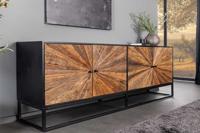 Sideboard BARRACUDA 180cm mango wood and brown teak wood - 44987 Sideboard BARRACUDA 180cm mango wood and brown teak wood - 44987