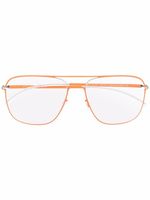 Mykita lunettes de vue Steen à monture carrée - Orange - thumbnail