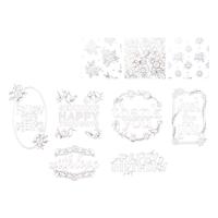 Craft Perfect By Tonic Studios Craft perfect • foiled card blanks delicate floral set