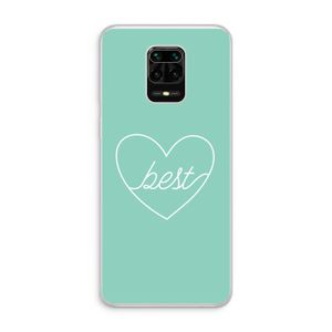 Best heart pastel: Xiaomi Redmi Note 10 Lite Transparant Hoesje