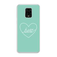 Best heart pastel: Xiaomi Redmi Note 10 Lite Transparant Hoesje