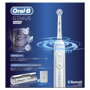 Oral-B Genius 10200W Elektrische Tandenborstel Wit Powered by Braun