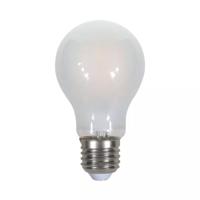 E27 LED Filament Lamp Frosted - 5 Watt 600lm - 2700K warm wit - Vervangt 50 Watt - E27 fitting - A60 lamp - Grote fitting
