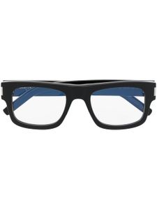 Saint Laurent Eyewear lunettes de vue à monture carrée - Noir