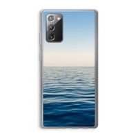 Water horizon: Samsung Galaxy Note 20 / Note 20 5G Transparant Hoesje
