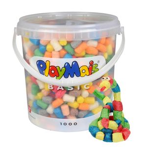 Playmais basic emmer 10 liter (> 1000 stukjes)