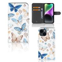 Telefoonhoesje | Met pasjeshouder | voor iPhone 15 Vlinder