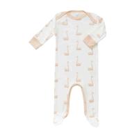 Fresk pyjama met voetjes Swan Pale Peach-3-6 mnd