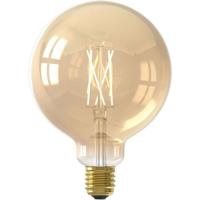 Aangesloten lampen Calex LED Filament aangesloten Globe amber G125 E27