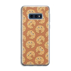 Croissant: Samsung Galaxy S10e Transparant Hoesje
