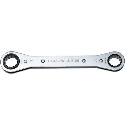 Stahlwille 41131415 25 14 X 15 RATSCHENRINGSCHLUESSEL Dubbele ringsleutelratelset Sleutelbreedte (metrisch) 14 - 15 mm