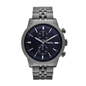 Horlogeband Fossil FS4786 Staal Antracietgrijs 24mm