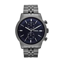 Horlogeband Fossil FS4786 Staal Antracietgrijs 24mm
