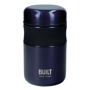 BUILT New York - Thermos Lunchbox, 0.49 L, Nachtblauw - BUILT New York Active