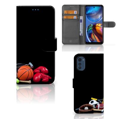 Motorola Moto E32 | Moto E32s | Wallet Case | met Pasjes | Sports