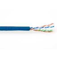 ACT EP456B CAT6A U/UTP PVC Patchkabel Blauw - 305 meter