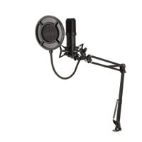 Nedis Streaming- en Gamingmicrofoon | Gebruikt voor: Desktop / Notebook | USB Type-A | Aan/uit knop | POP Filter - GSMIC410BK Nedis Streaming- en Gamingmicrofoon | Gebruikt voor: Desktop / Notebook | USB Type-A | Aan/uit knop | POP Filter - GSMIC410BK