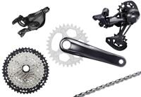 Shimano xt m8100 1x12-speed group clamp 165mm 10-45