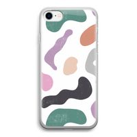 Memphis Shapes: iPhone SE 2020 Transparant Hoesje