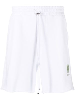 AMIRI short de sport à logo Ma - Blanc