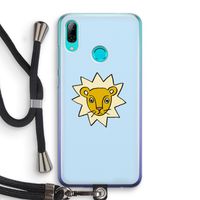 Kleine leeuw: Huawei P Smart (2019) Transparant Hoesje met koord