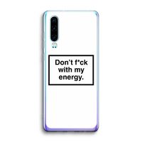 My energy: Huawei P30 Transparant Hoesje