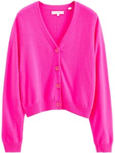 Chinti & Parker cardigan crop en laine mélangée - Rose