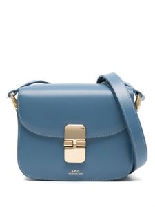 A.P.C. mini sac porté épaule Grace - Bleu